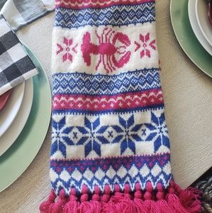 Vineyard Vines Fair Isle Lobster Scard